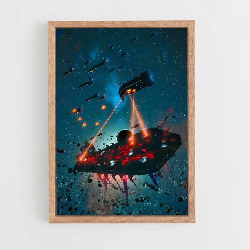 Poster Galaxies en Voyage – affiche No man sky (vue 4)